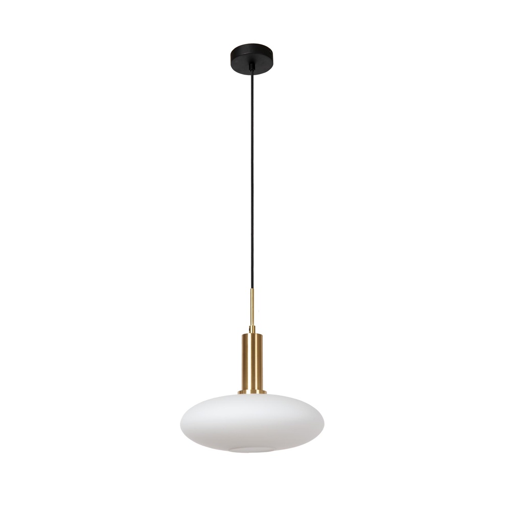 Lucide Design hanglampSingala Ø 30cm goud met wit - 25413/01/02